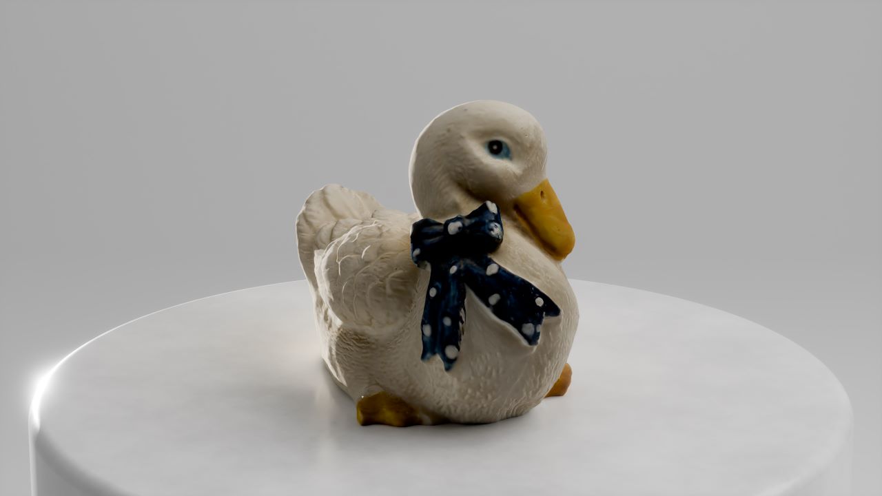 Photogrammetry Duck Figurine 2